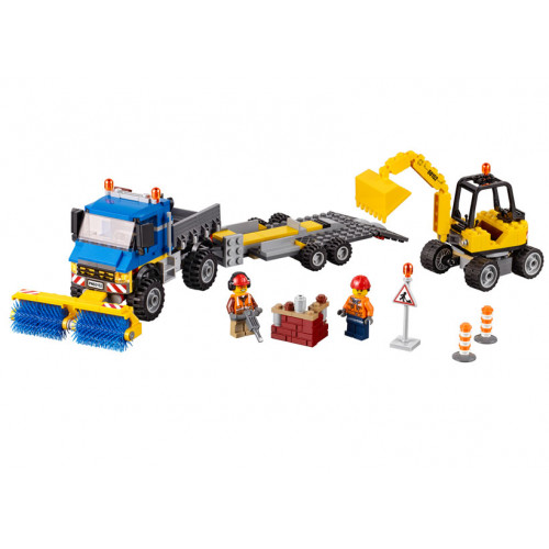 LEGO City, Maturatoare mecanica si excavator 60152