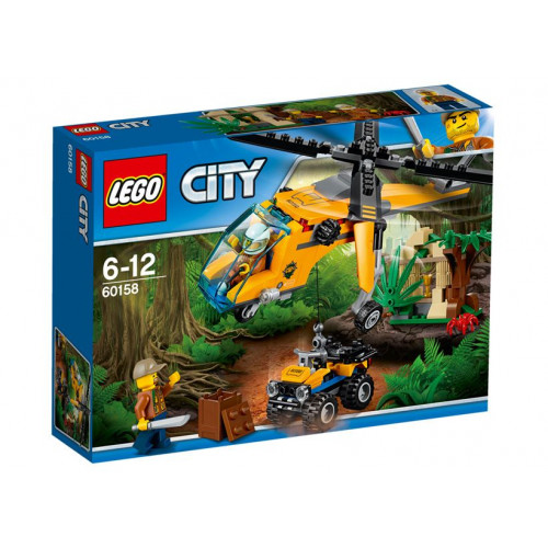 LEGO City, elicopter de marfa in jungla 60158