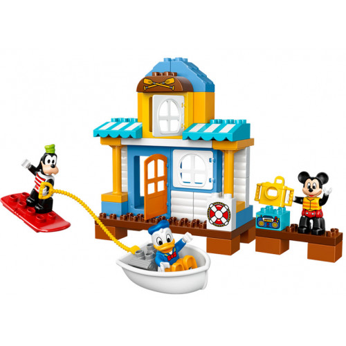LEGO DUPLO, Casa de pe plaja a lui Mickey si prietenii 10827
