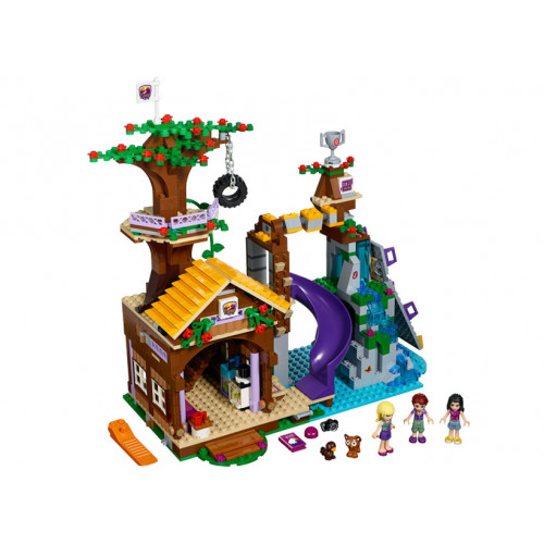 LEGO Friends, Tabara de aventuri: Casuta din copac 41122