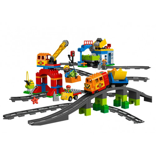 LEGO DUPLO, Set de trenuri Deluxe 10508