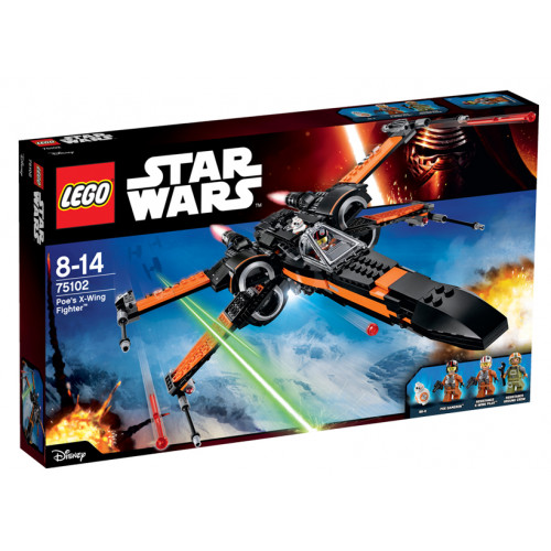 LEGO Star Wars, Poe's X-Wing Fighter, 75102