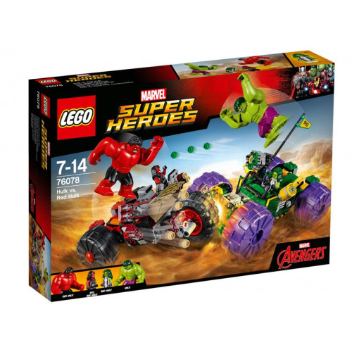 LEGO Marvel Super Heroes, Hulk contra Hulk cel Rosu, 76078
