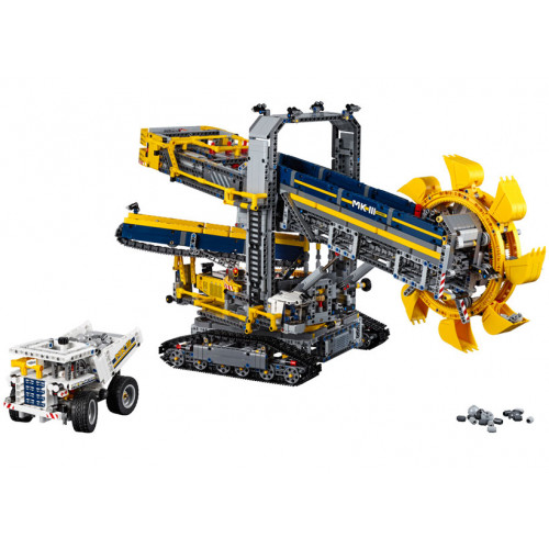 LEGO Technic, Excavator cu roata port cupe 42055