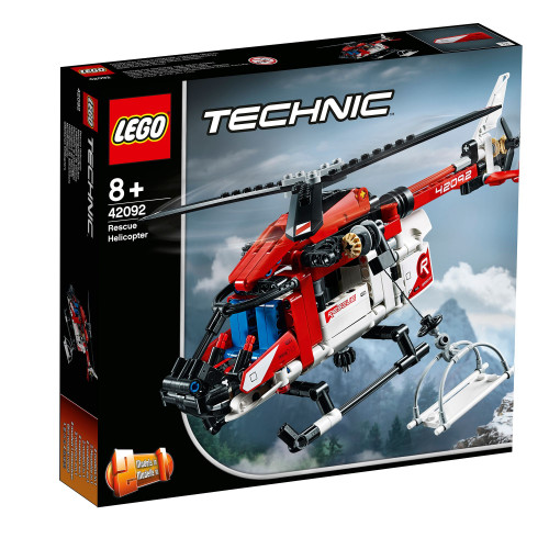 LEGO Technic 2 in 1, Elicopter de salvare 42092