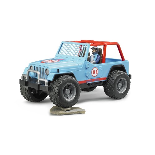 Masina de teren Jeep Cross Country de curse, cu sofer, Bruder 02541 - element galerie