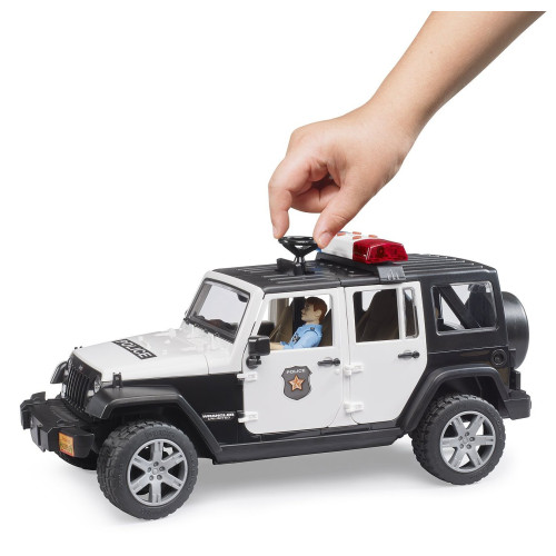 Masina de politie Jeep Wrangler Rubicon - Bruder 02526 - element galerie