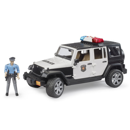 Masina de politie Jeep Wrangler Rubicon - Bruder 02526 - element galerie