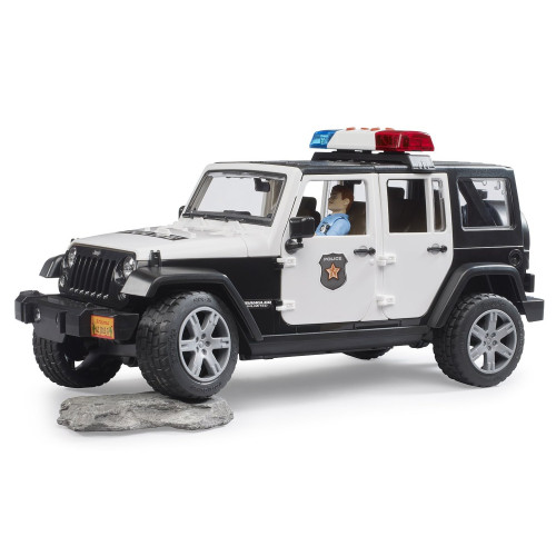Masina de politie Jeep Wrangler Rubicon - Bruder 02526 - element galerie