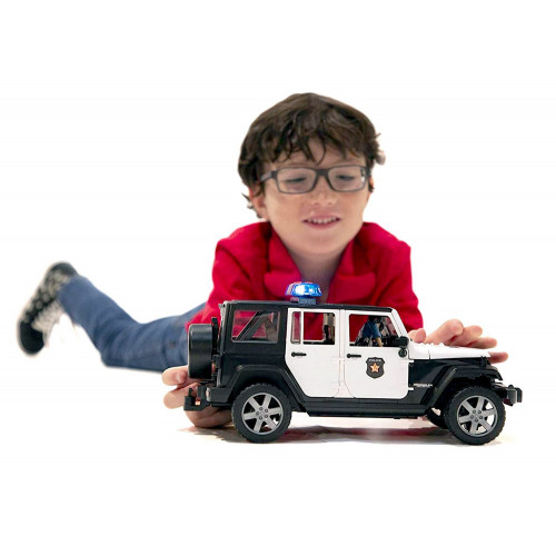 Masina de politie Jeep Wrangler Rubicon - Bruder 02526 - element galerie
