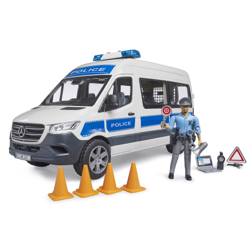 Autospeciala de interventie Mercedes-Benz Sprinter, utilizat de politie, Bruder 02683