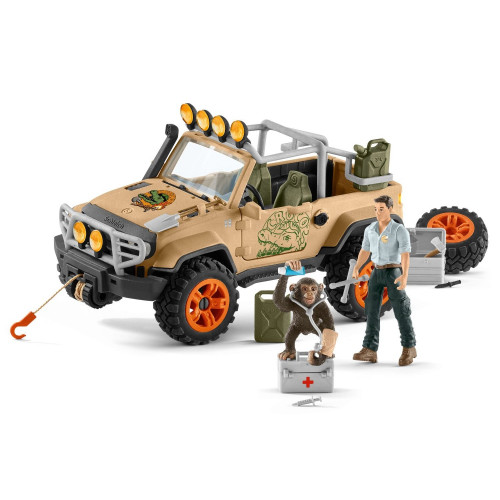 Masina de teren 4x4, Schleich 42410 - element galerie