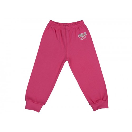 Pantalonaşi cu elastic în talie roz fucsia