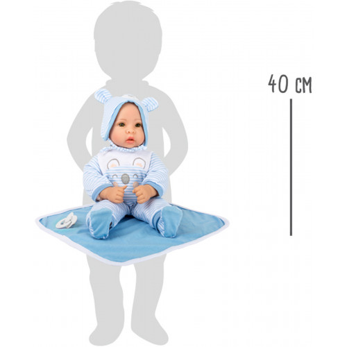 Papusa Lukas,  cu accesorii, 40 cm - element galerie