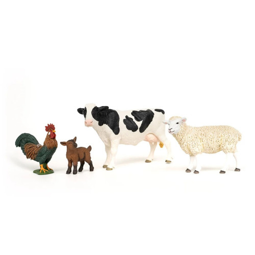 schleich farm world starter set 42729 animale de ferma