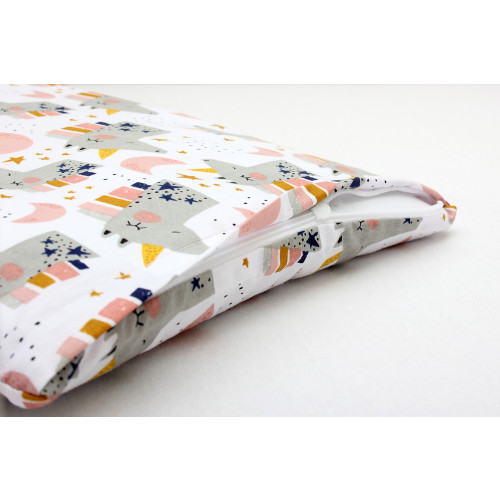 Set lenjerie pătuț 70×90 cm din bumbac 100% – Scamp Unicorn cu imprimeu cu unicorni - element galerie