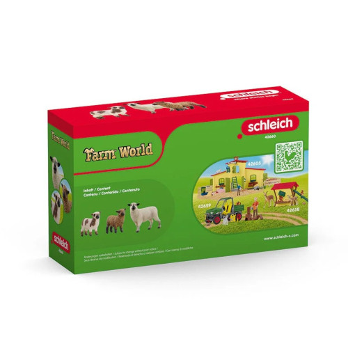 Set 3 Oi Prietene, Schleich 42660 - Figurină animale de fermă - element galerie