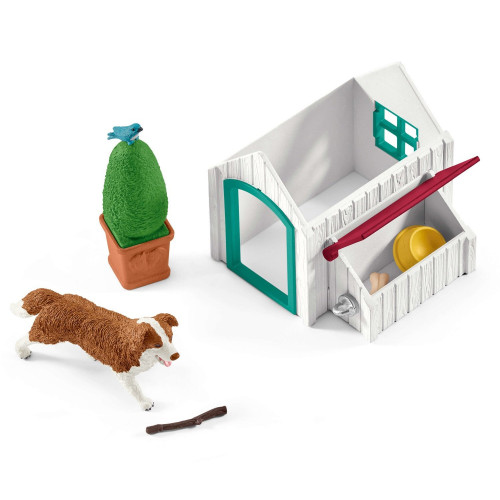 Set figurine Schleich 42458 - Calul lui Hannah cu catelusa - element galerie