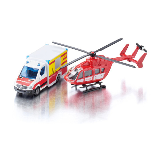 Set Ambulanță & Elicopter Mercedes-Benz, Siku 1748 - element galerie