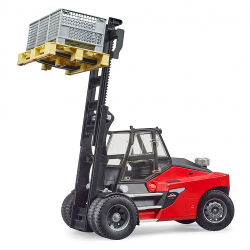 Stivuitor Linde HT160D cu accesorii, Bruder 02513 - element galerie