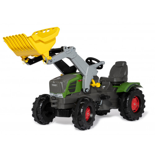 Tractor cu pedale Rolly Toys 611058, Fendt 211 Vario cu incarcator frontal