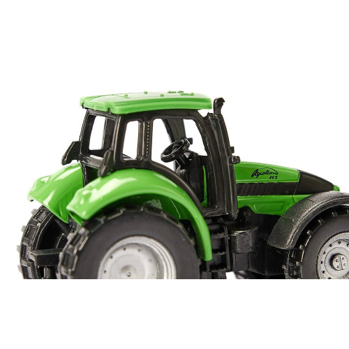 Tractor DEUTZ-FAHR cu remorca Fortuna pe 2 axe - Siku 1606 - element galerie
