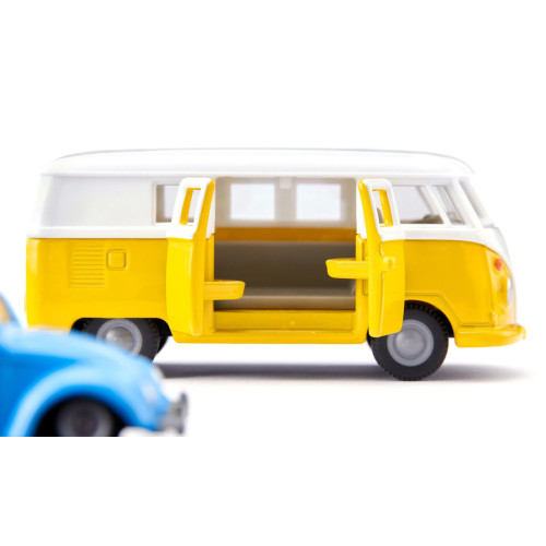 VW T1 cu remorcă și VW Beetle - Siku 2567, scara 1:50 - element galerie
