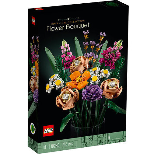 LEGO Icons Creator Expert - Buchet de flori 10280, 756 piese
