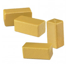 Baloti patrati, 4 bucati - Bruder 02342