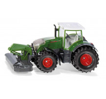 Tractor Fendt 942 Vario cu cositoare frontala, scara 1:50, Siku 2000