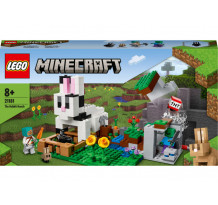 LEGO® Minecraft - Ferma de iepuri 21181, 340 piese