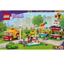 LEGO Friends, Piata cu mancare stradala 41701, 6 ani+, 592 piese