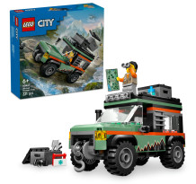 LEGO® City - Camioneta 4x4 off-road 60447, 221 piese