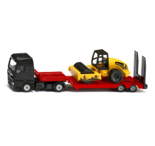 Camion MAN cu remorcă și compactor Siku