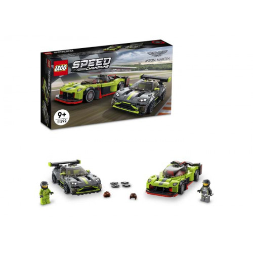 LEGO Speed Champions - Aston Martin Valkyrie AMR Pro si Aston Martin Vantage GT3 76910, 592 piese