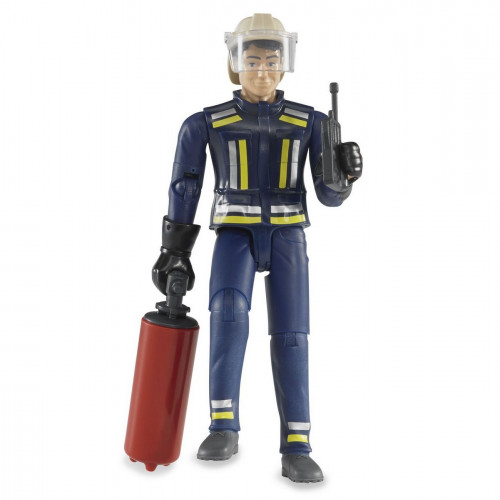 Figurina barbat pompier, Bruder bworld 60100