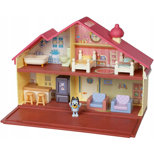 Set de joaca Bluey, Casa familiei, cu figurina inclusa