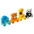 LEGO DUPLO, Trenul animalelor 10955, 15 piese