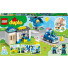 LEGO® DUPLO® - Sectie de politie si elicopter pentru salvare 10959, 40 piese