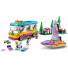 LEGO Friends, Furgoneta de camping si barca cu panze 41681, 487 piese