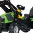 611218 - Tractor cu pedale Rolly Toys, Deutz-Fahr 5120 cu incarcator frontal + anvelope pneumatice