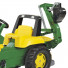 811076 - Tractor cu pedale Rolly Toys, John Deere Trac cu incarcator frontal si excavator in spate
