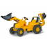 813001 - Tractor cu pedale Rolly Toys, CAT Trac cu excavator in spate