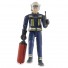 Figurina barbat pompier Bruder bworld 60100