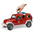 Masina de pompieri Jeep Wrangler Rubicon cu pompier, Bruder 02528