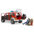 Masina de pompieri Jeep Wrangler Rubicon cu pompier, Bruder 02528