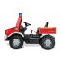 Masina de pompieri Rolly Toys 038220 Unimog cu cutie de viteza, frana si lumina