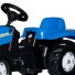 Tractor cu pedale si remorca Rolly Toys 013074, RollyKid New Holland