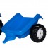 Tractor cu pedale si remorca Rolly Toys 013074, RollyKid New Holland