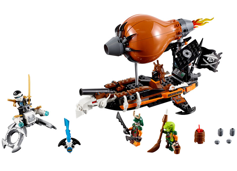 LEGO Ninjago, Zepelin de lupta 70603 - Scamp